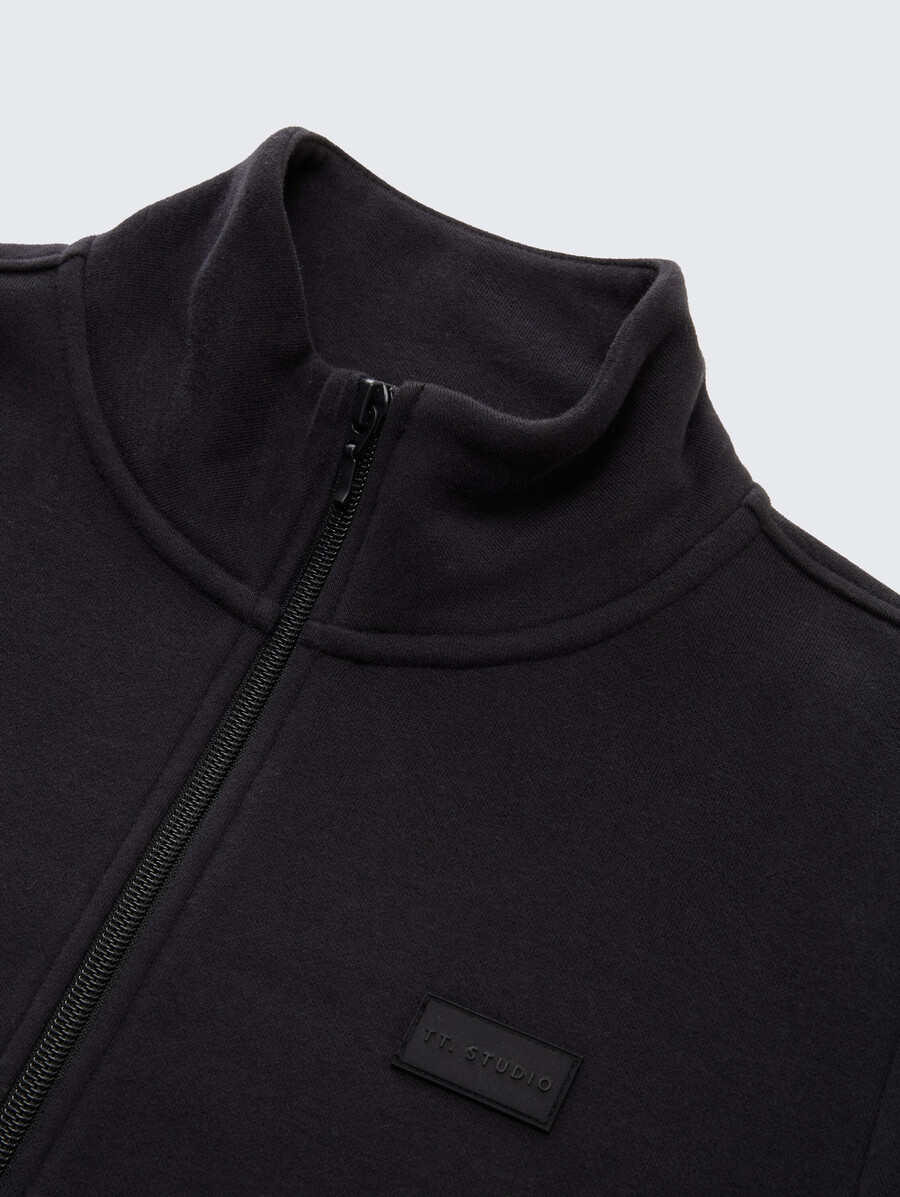 veste de survêtement à col montant