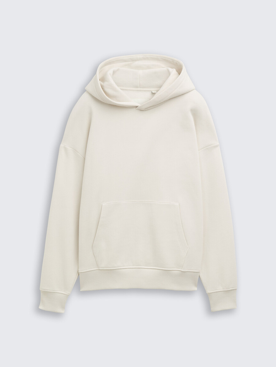 sweat à capuche oversize avec imprimé au dos