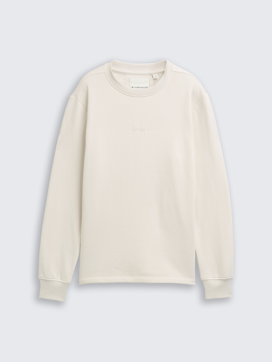 sweat-shirt à motif imprimé