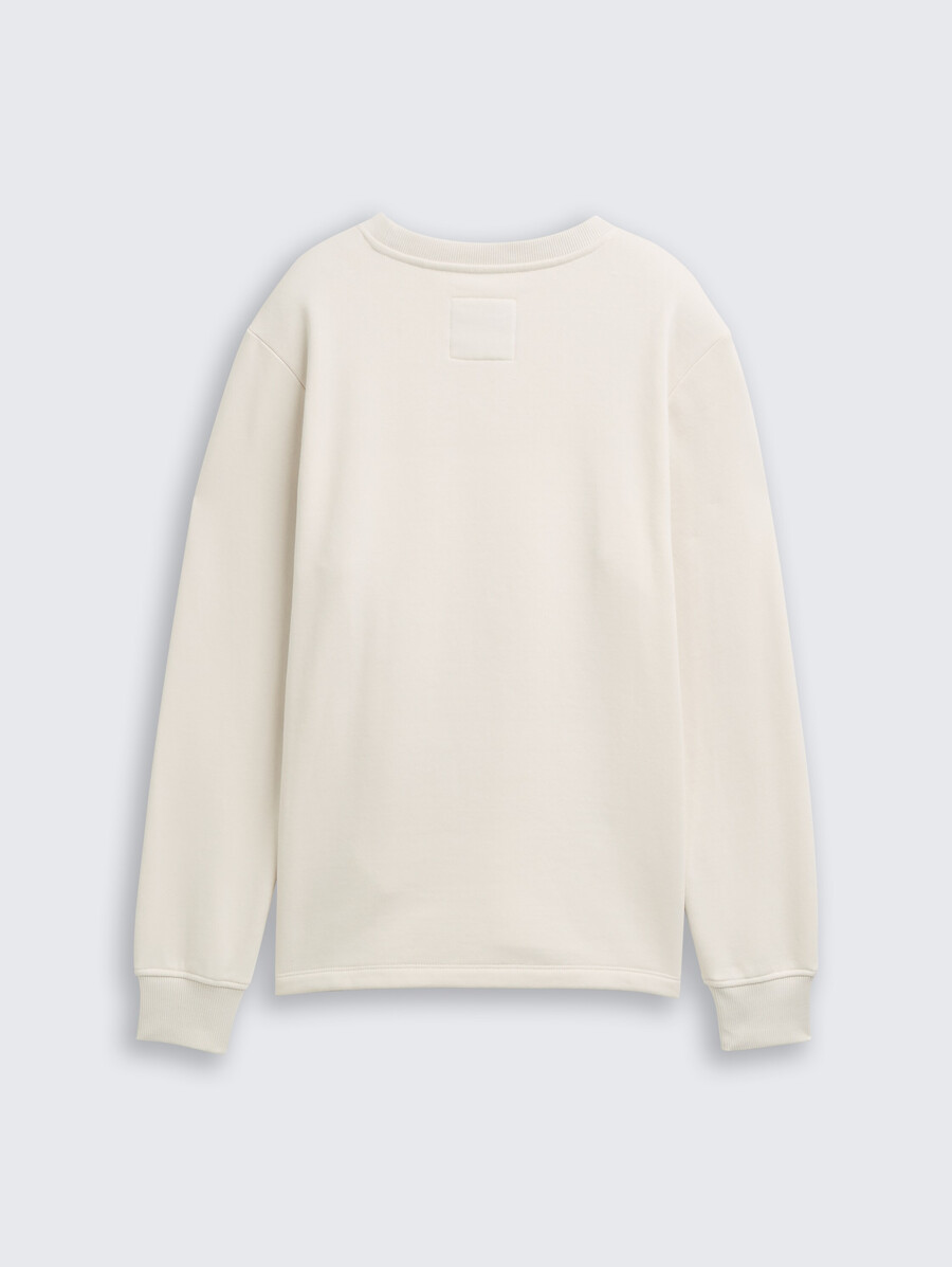 sweat-shirt à motif imprimé