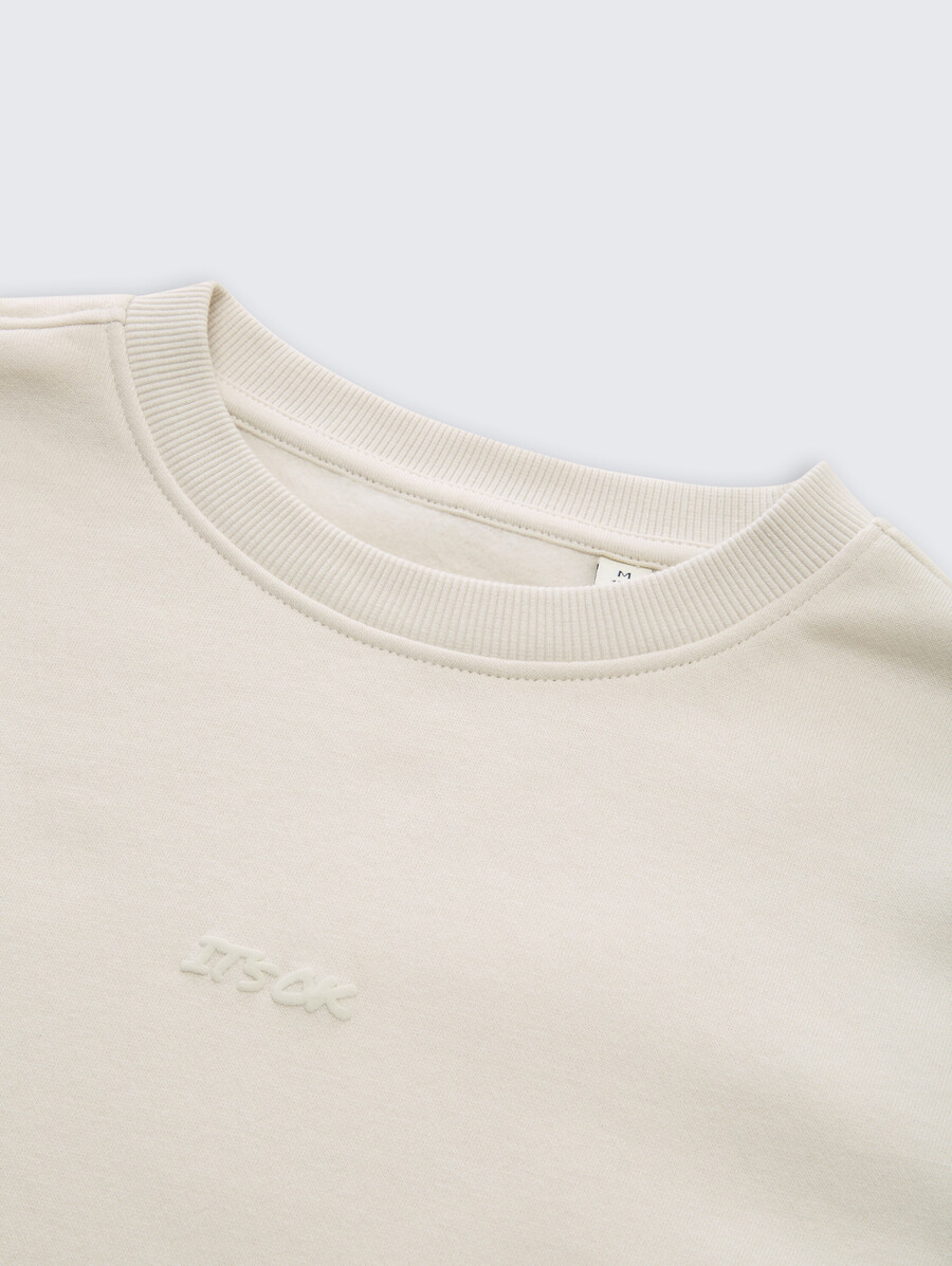 sweat-shirt à motif imprimé