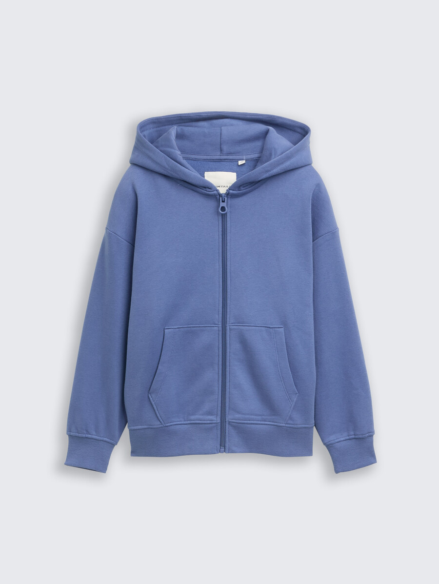 sweat-shirt à capuche oversize avec imprimé au dos