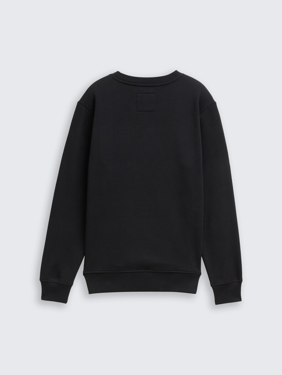 sweat-shirt à motif imprimé