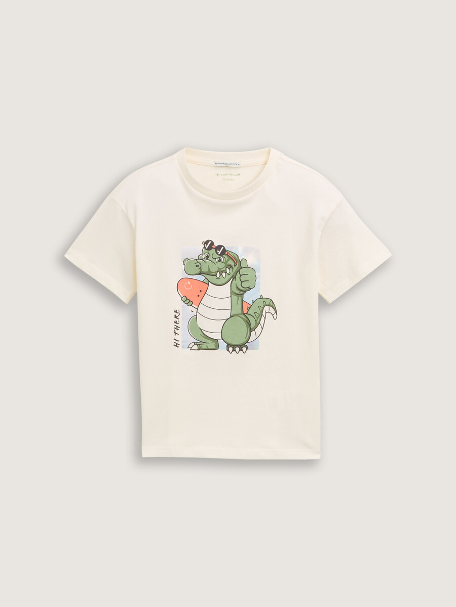 t-shirt oversize imprimé