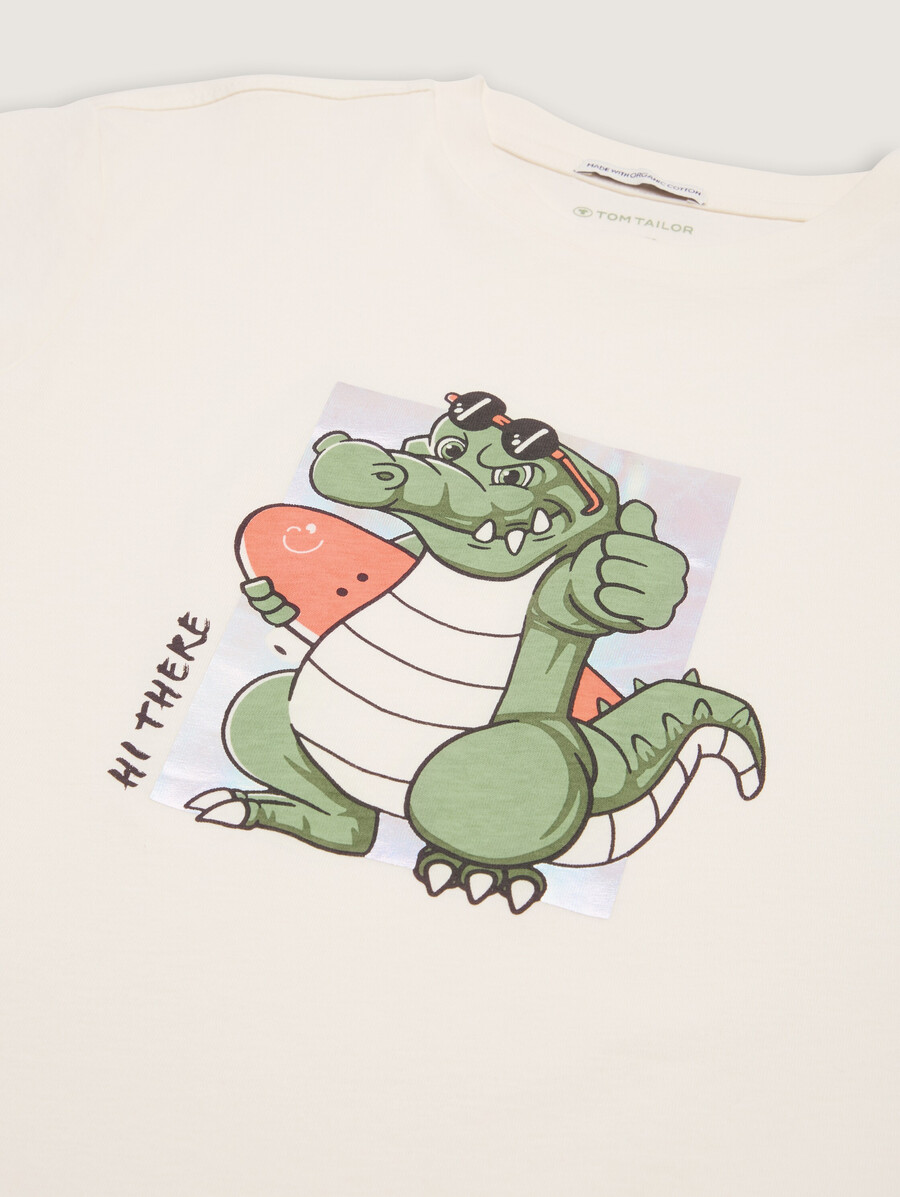 t-shirt oversize imprimé