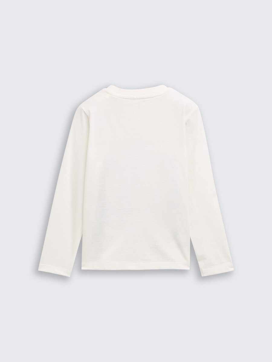 chemise à manches longues imprimée