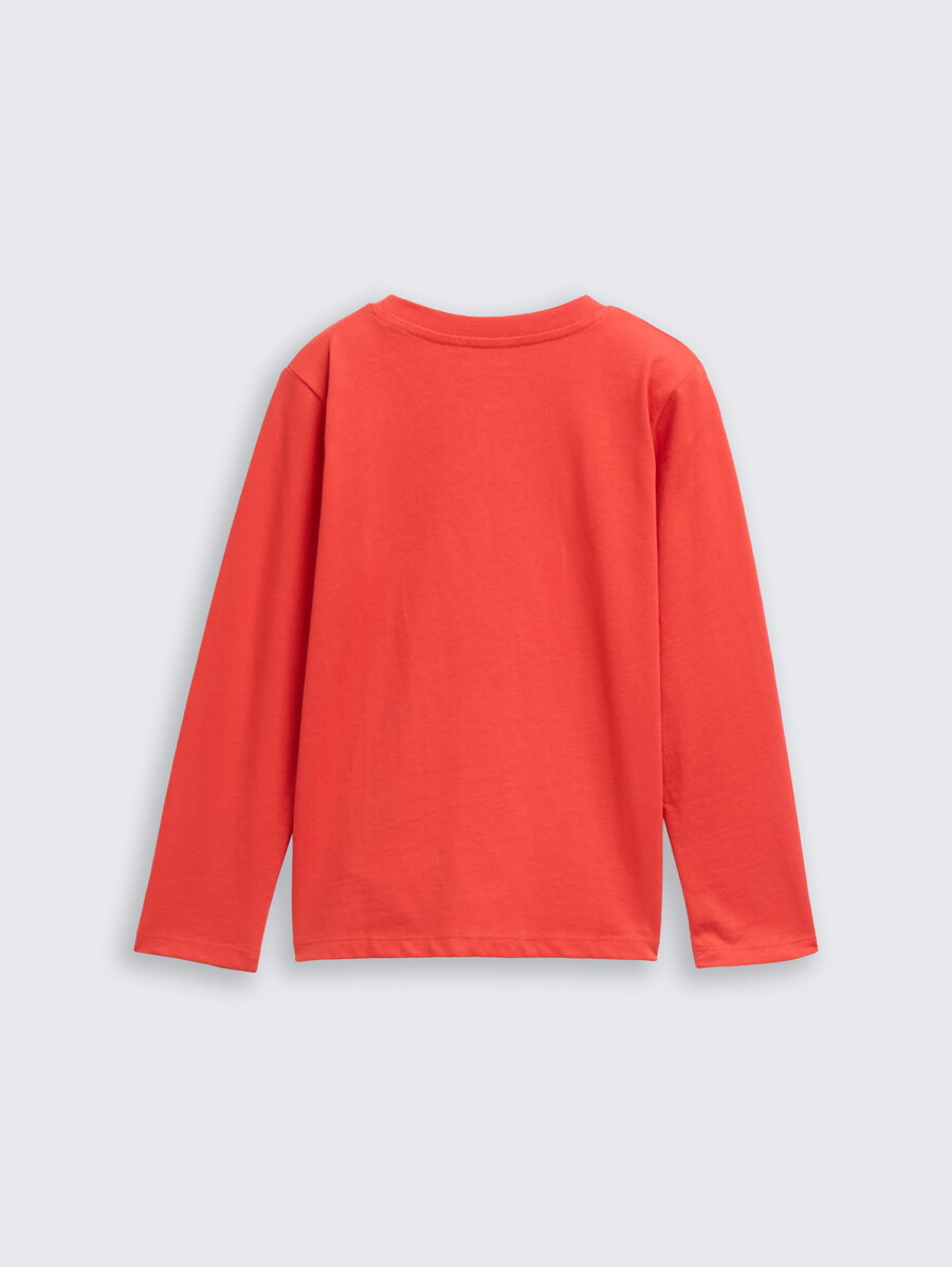 chemise à manches longues imprimée