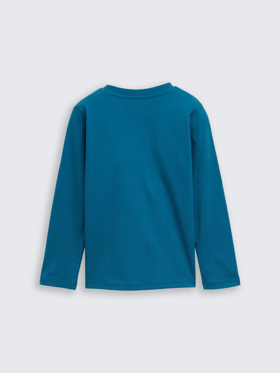 chemise à manches longues imprimée