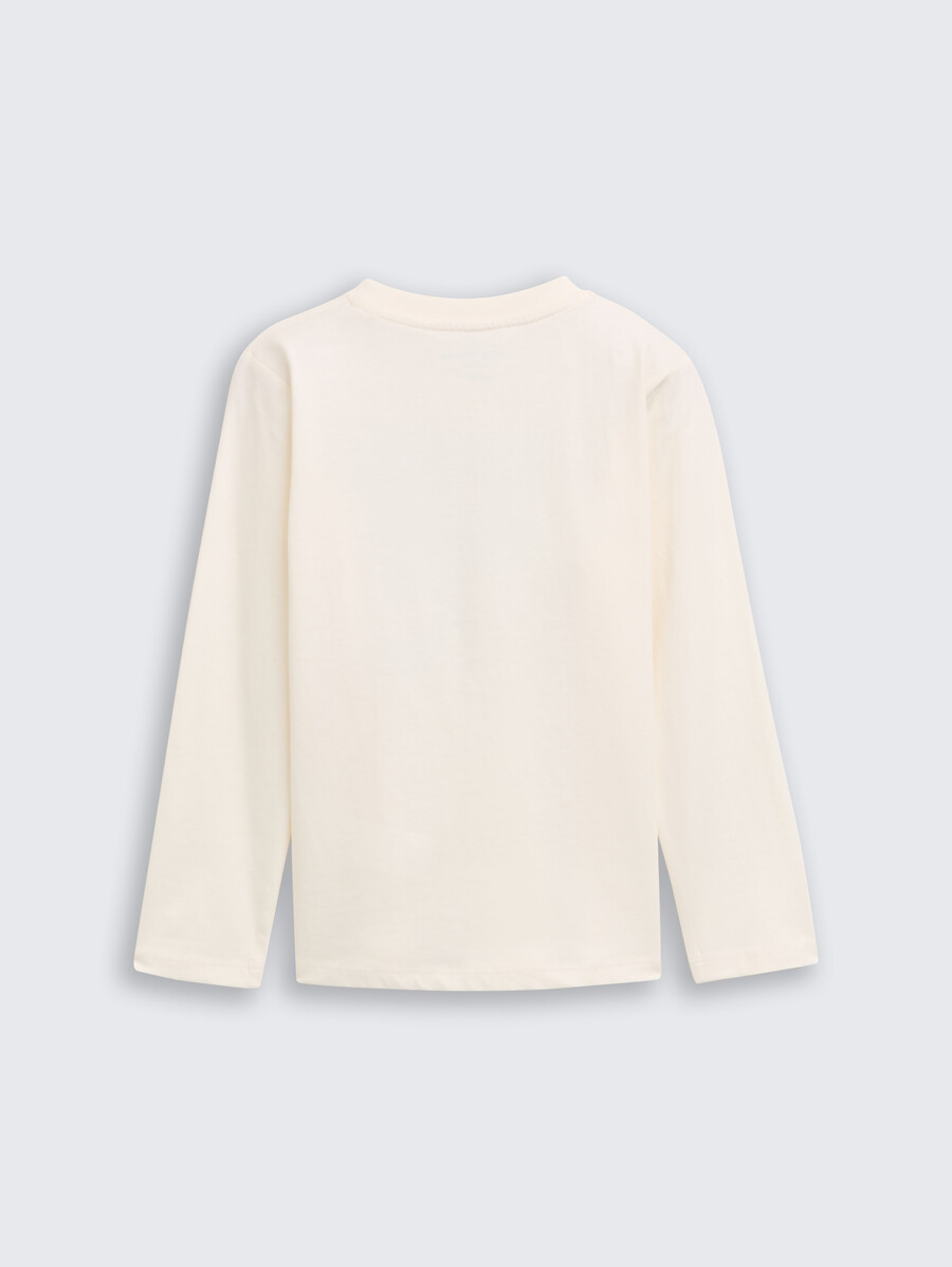 chemise à manches longues imprimée
