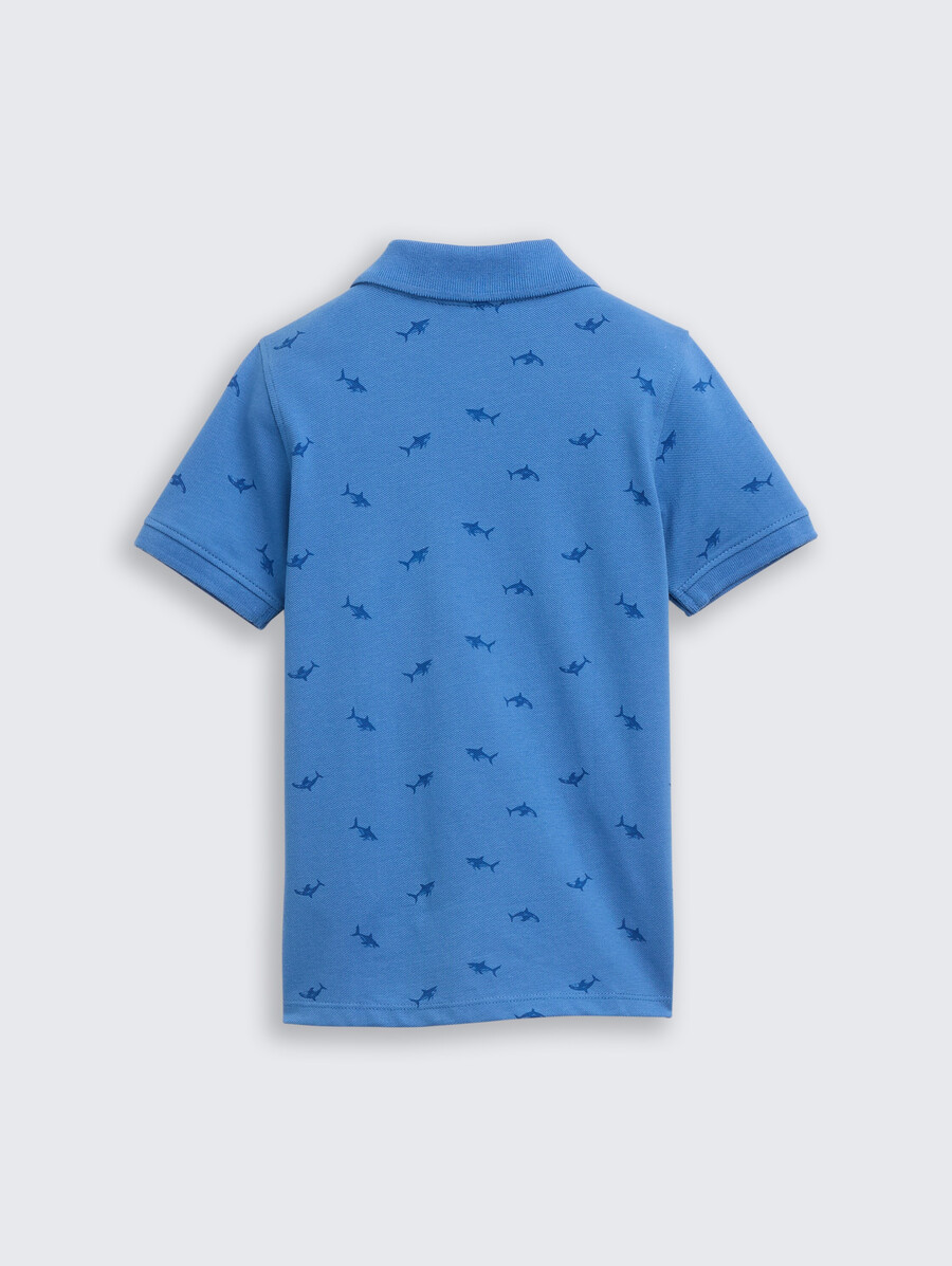 polo piqué brodé