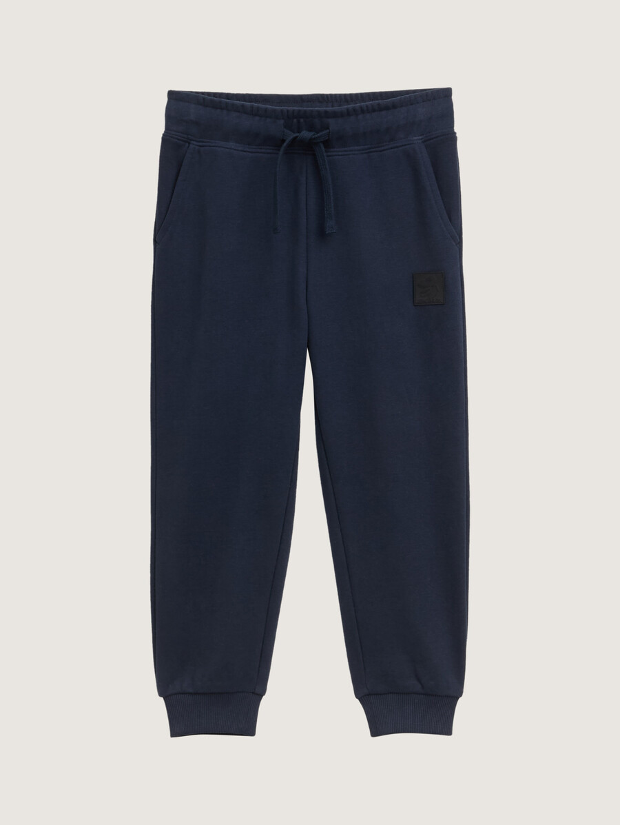 pantalon de jogging avec détail décusson