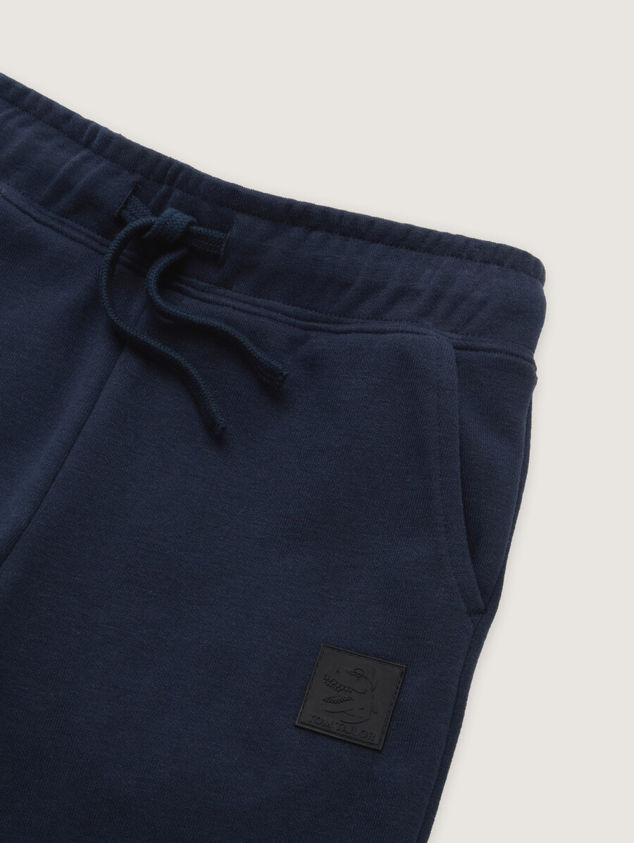 pantalon de jogging avec détail décusson