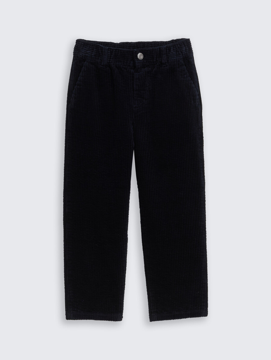 pantalon en velours côtelé ample