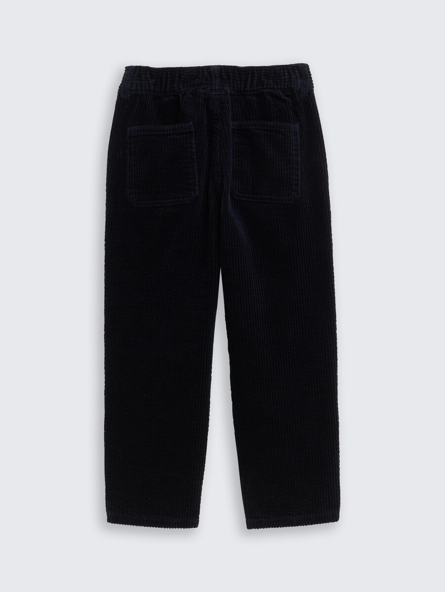 pantalon en velours côtelé ample