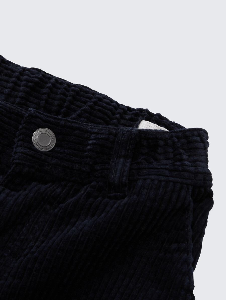 pantalon en velours côtelé ample
