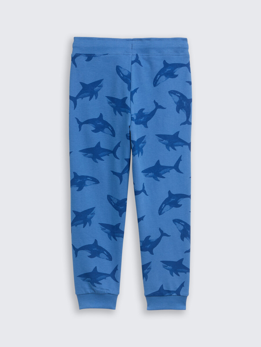 pantalon de jogging basique à imprimé intégral
