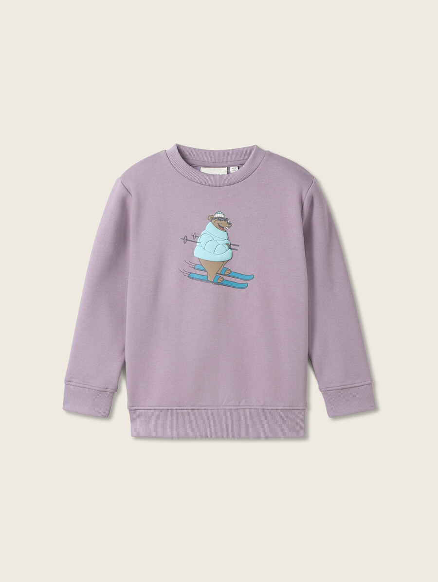 sweat-shirt avec impression 3d