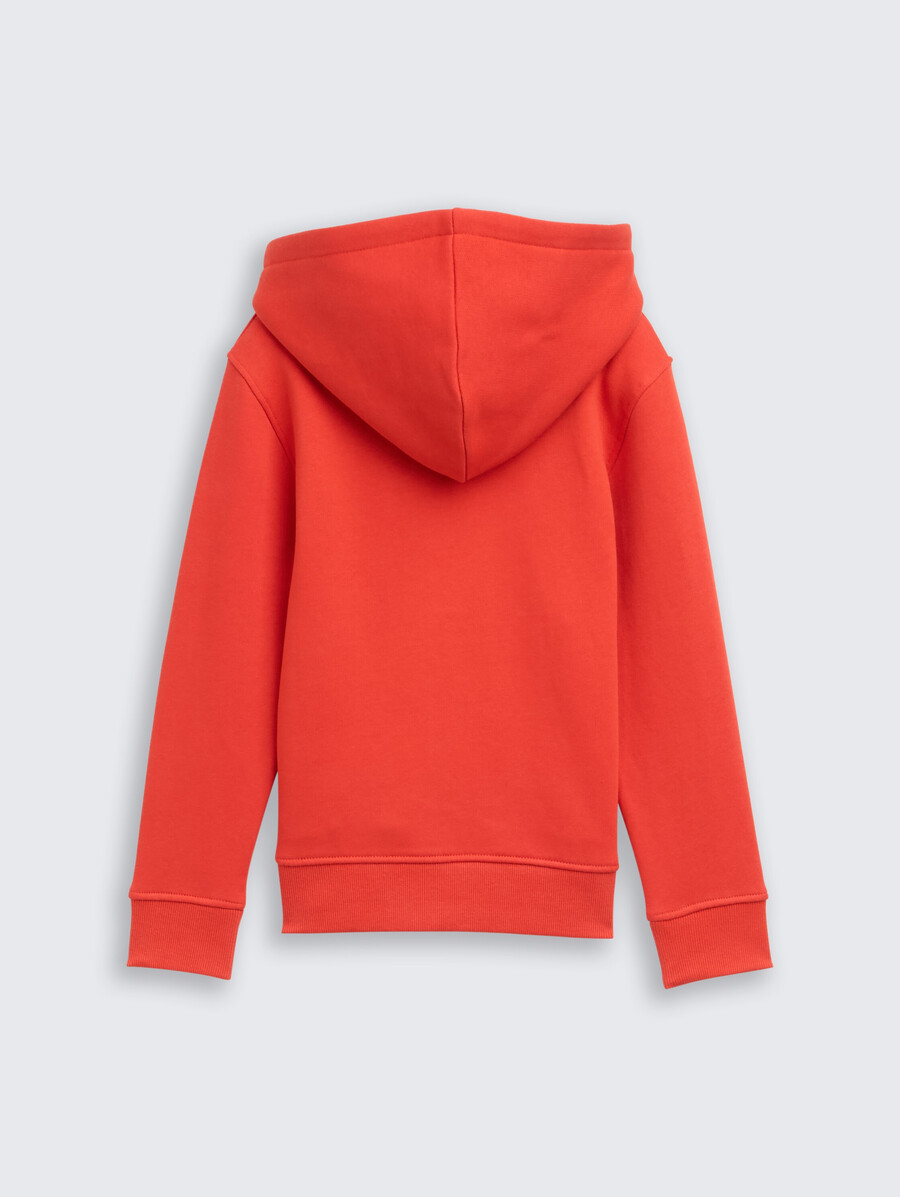 sweat à capuche imprimé avec logo