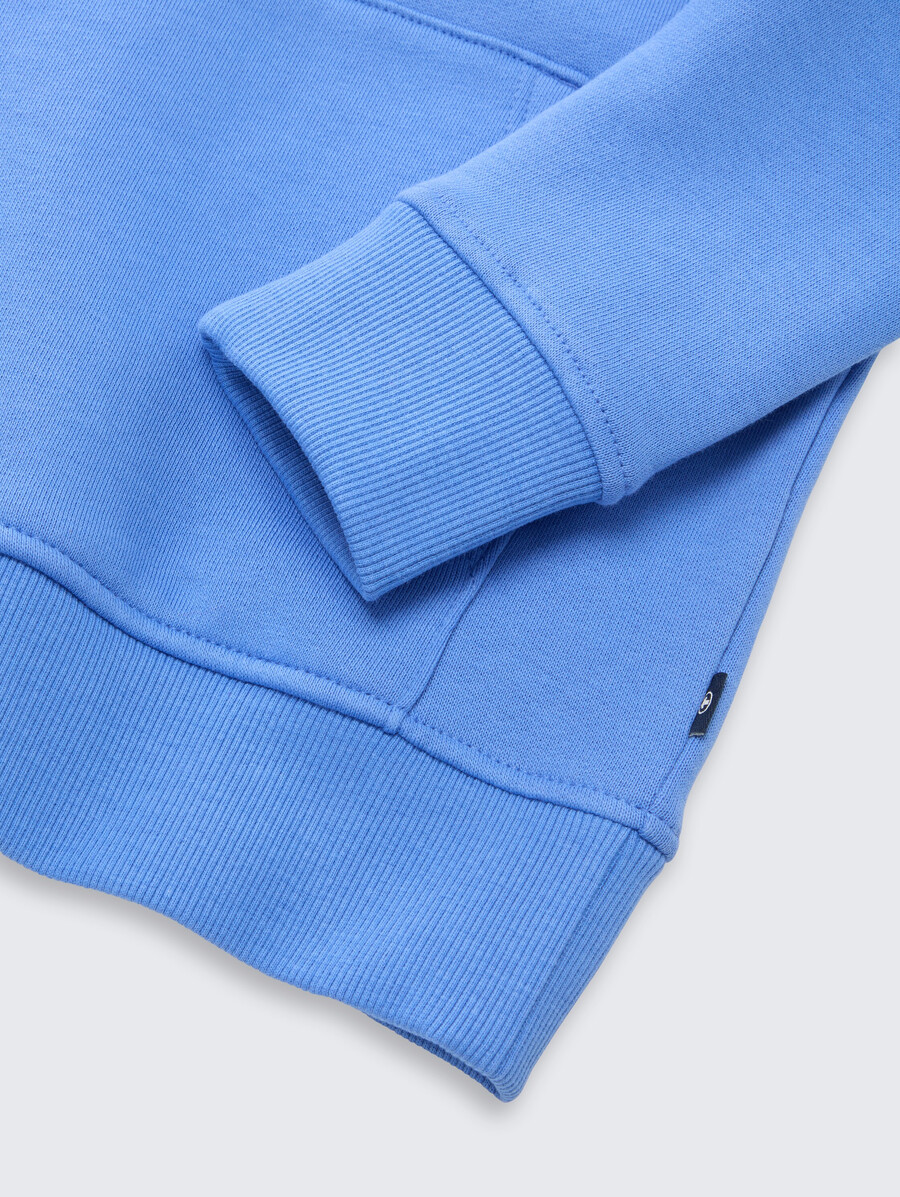 sweat à capuche imprimé avec logo
