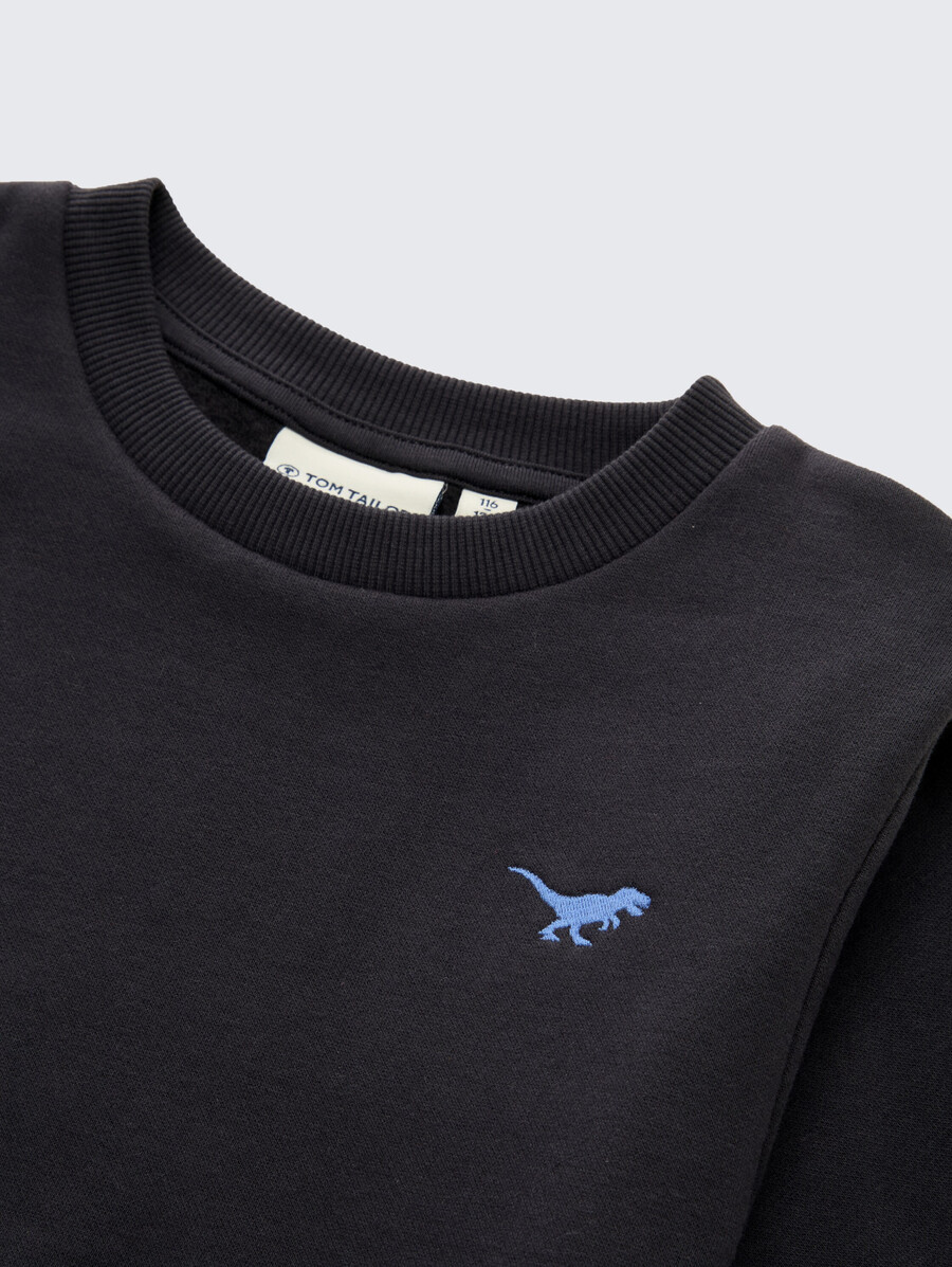 sweat-shirt brodé
