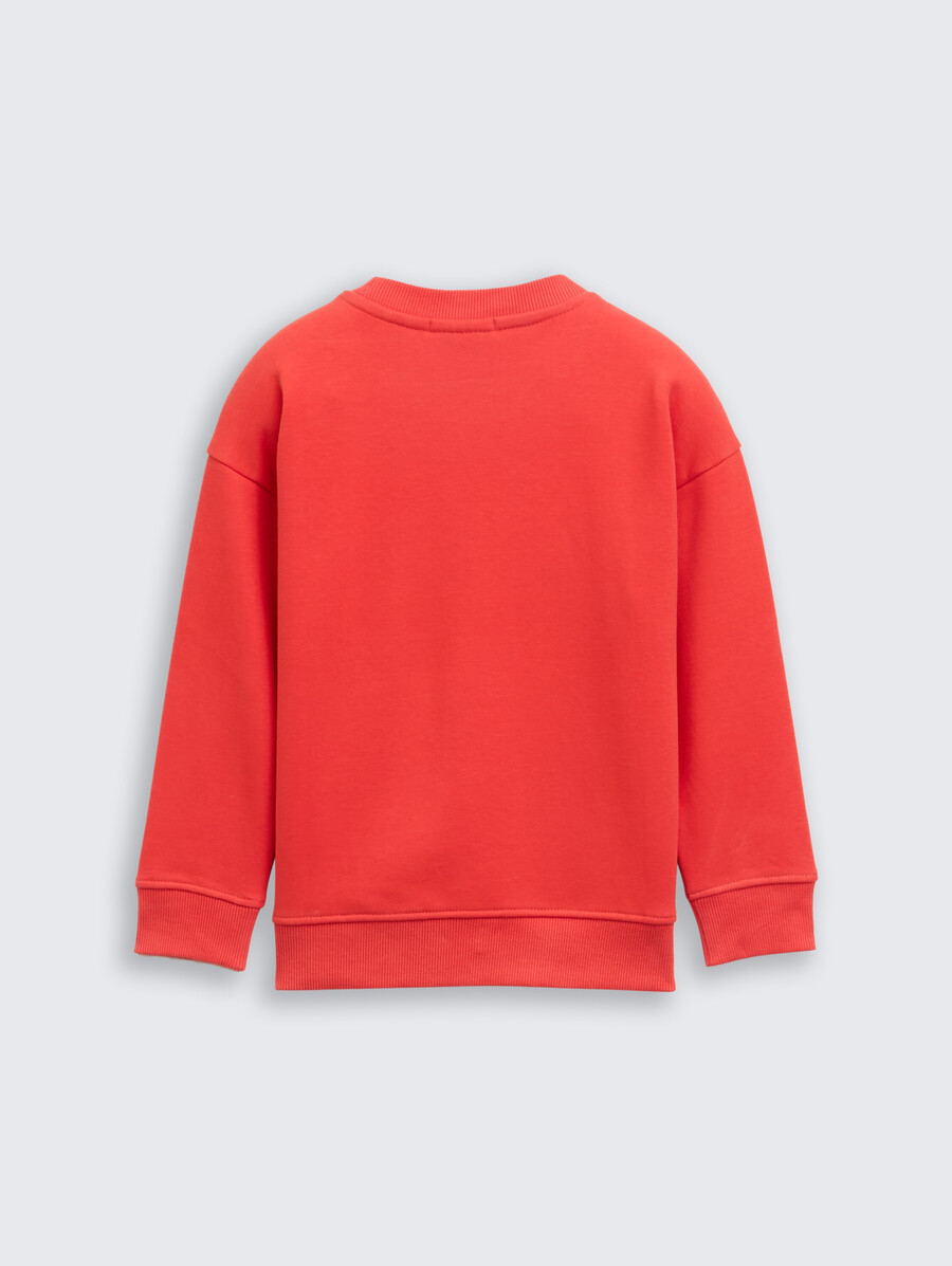sweat-shirt oversize imprimé
