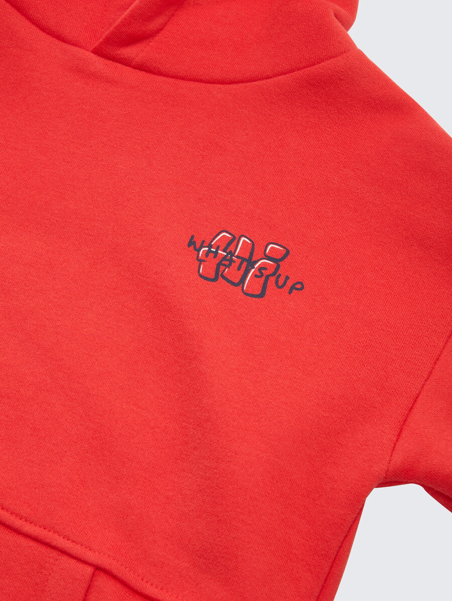 sweat à capuche oversize