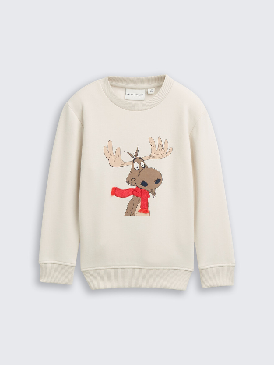 sweat-shirt basique imprimé