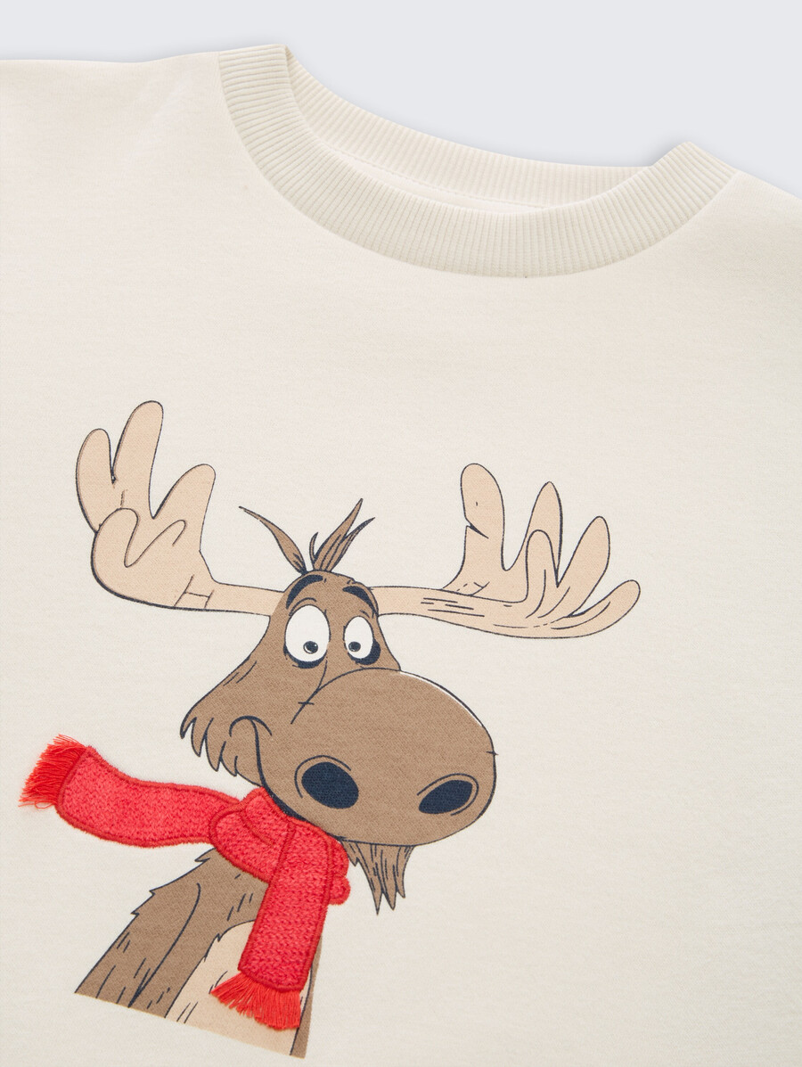 sweat-shirt basique imprimé