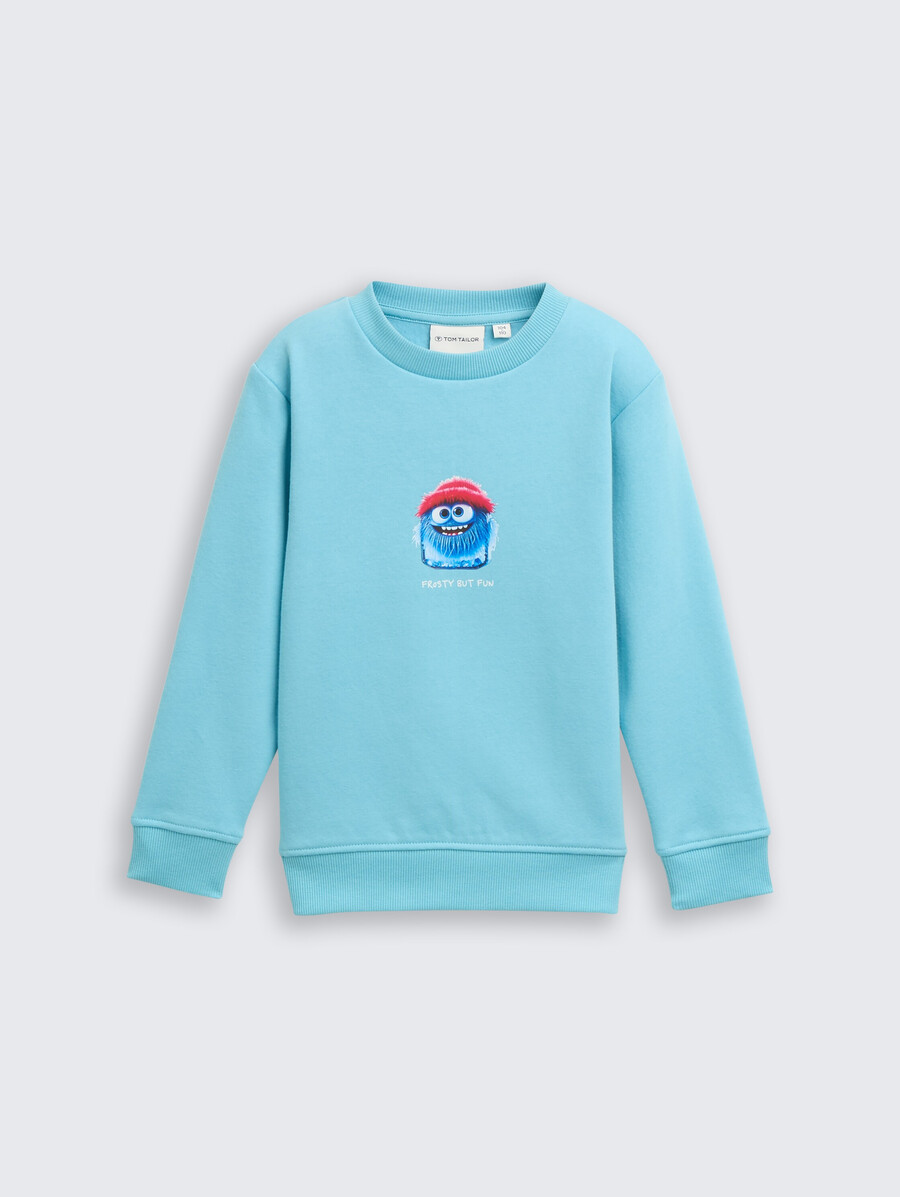 sweat-shirt basique imprimé