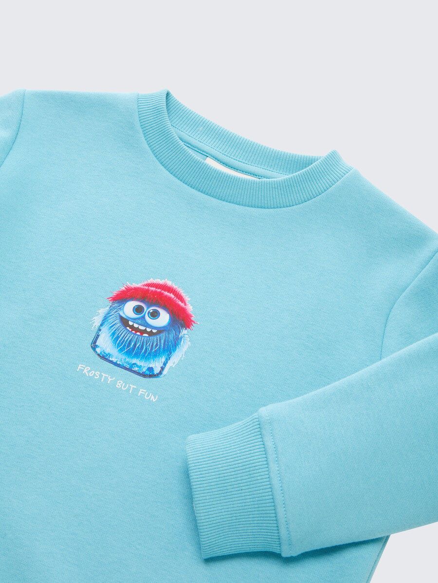 sweat-shirt basique imprimé