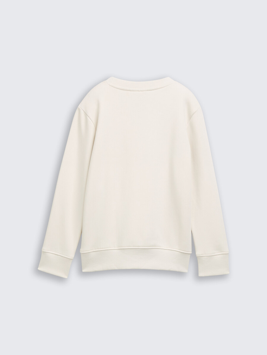 sweat-shirt à motif imprimé