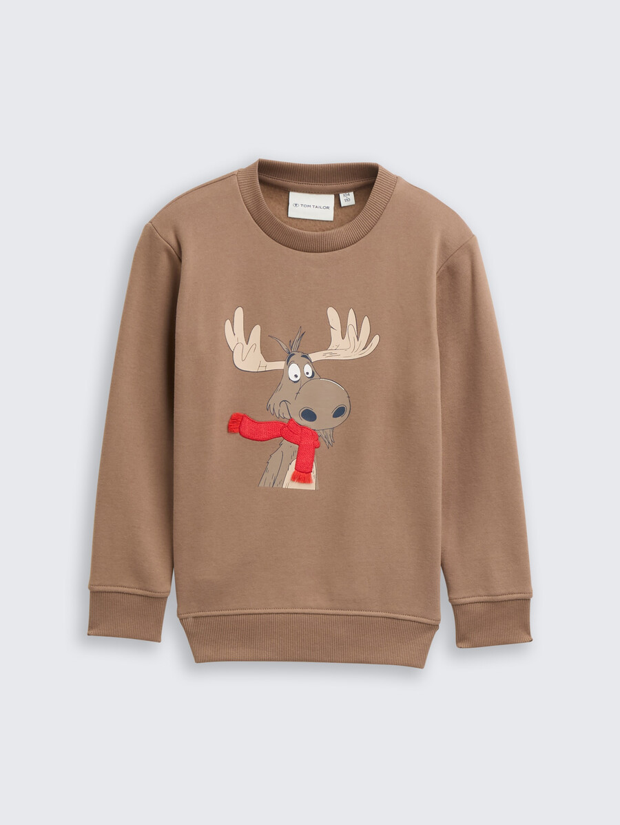 sweat-shirt basique imprimé
