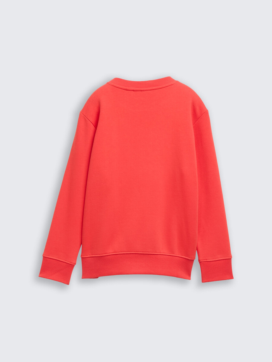 sweat-shirt à motif imprimé