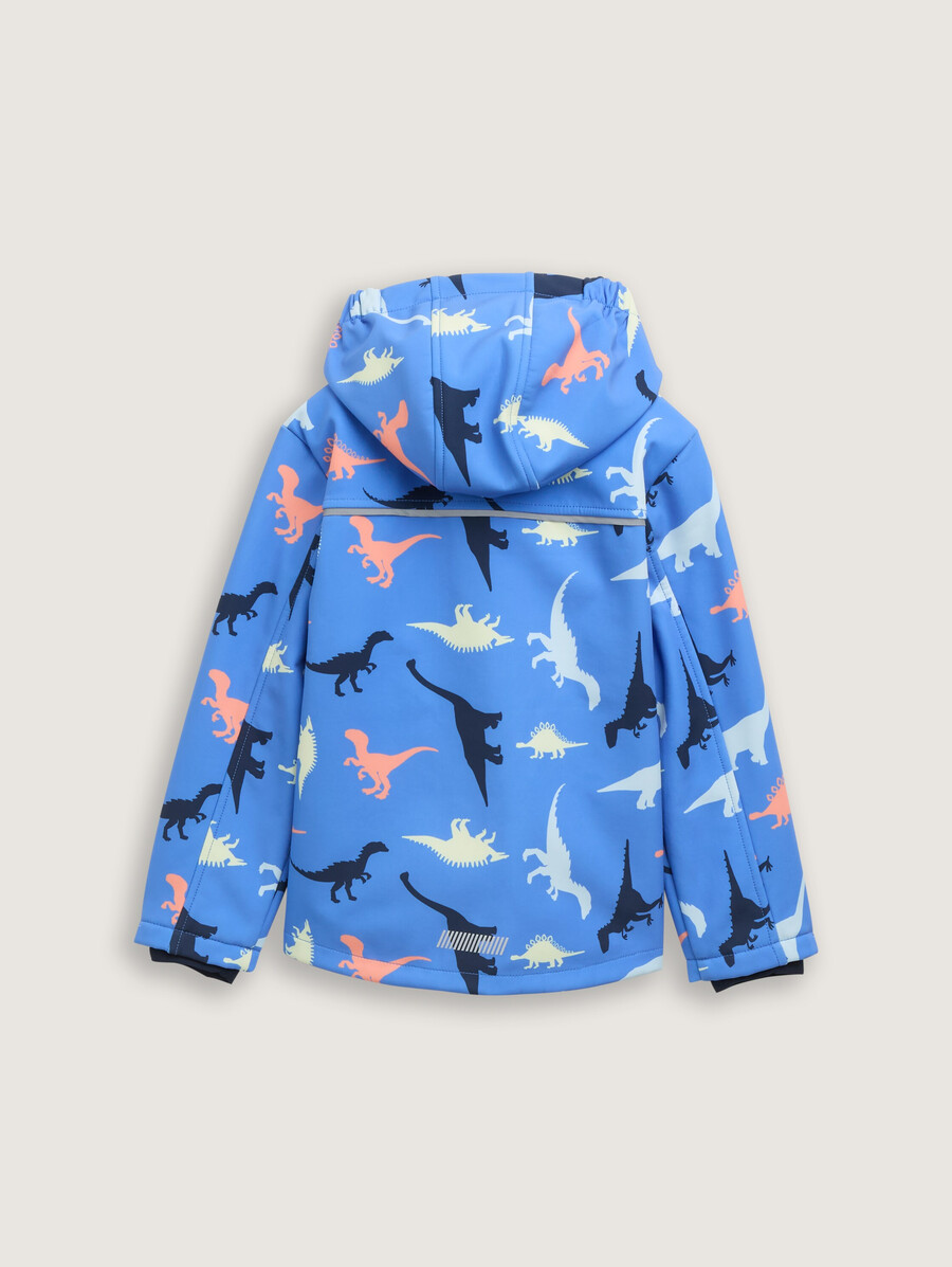 veste softshell à imprimé intégral
