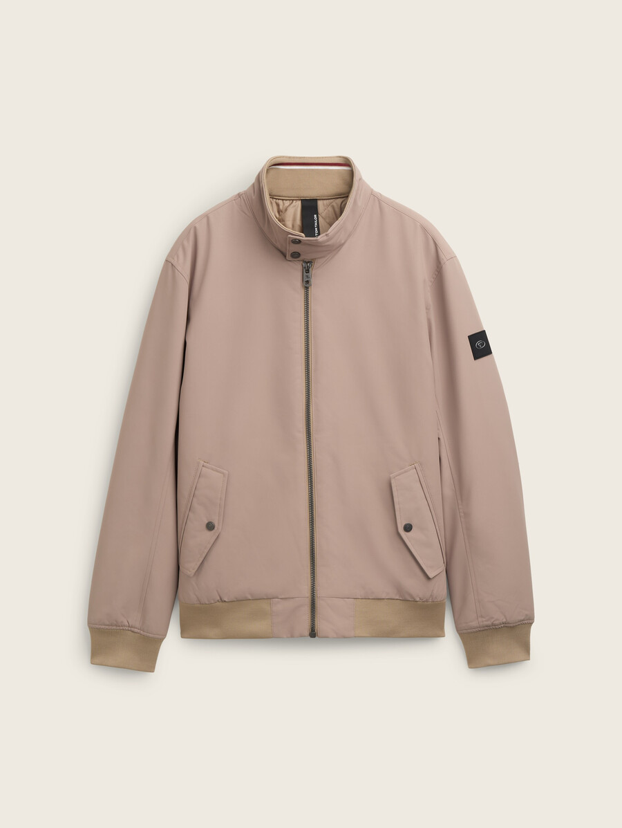 blouson à col montant