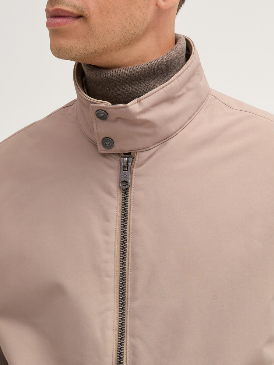blouson à col montant