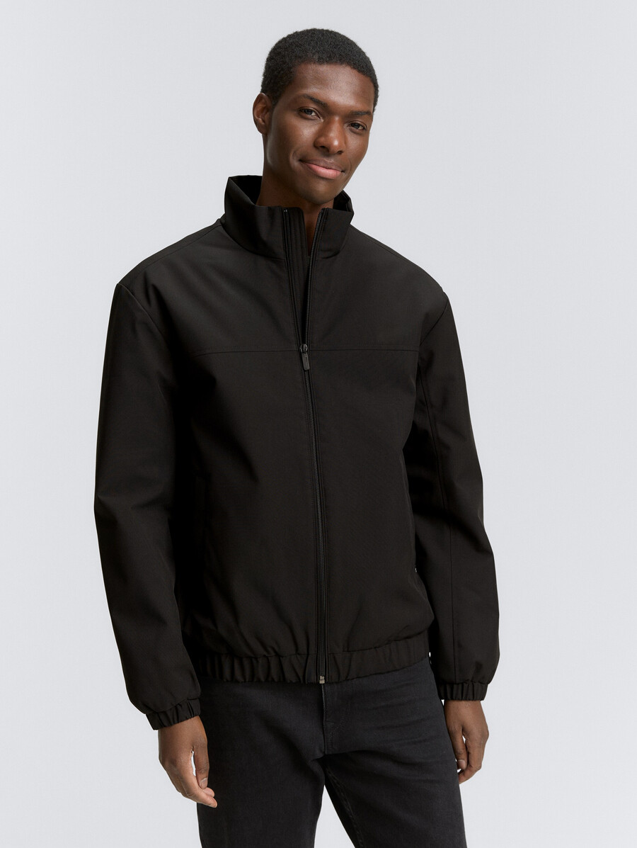 blouson à col montant