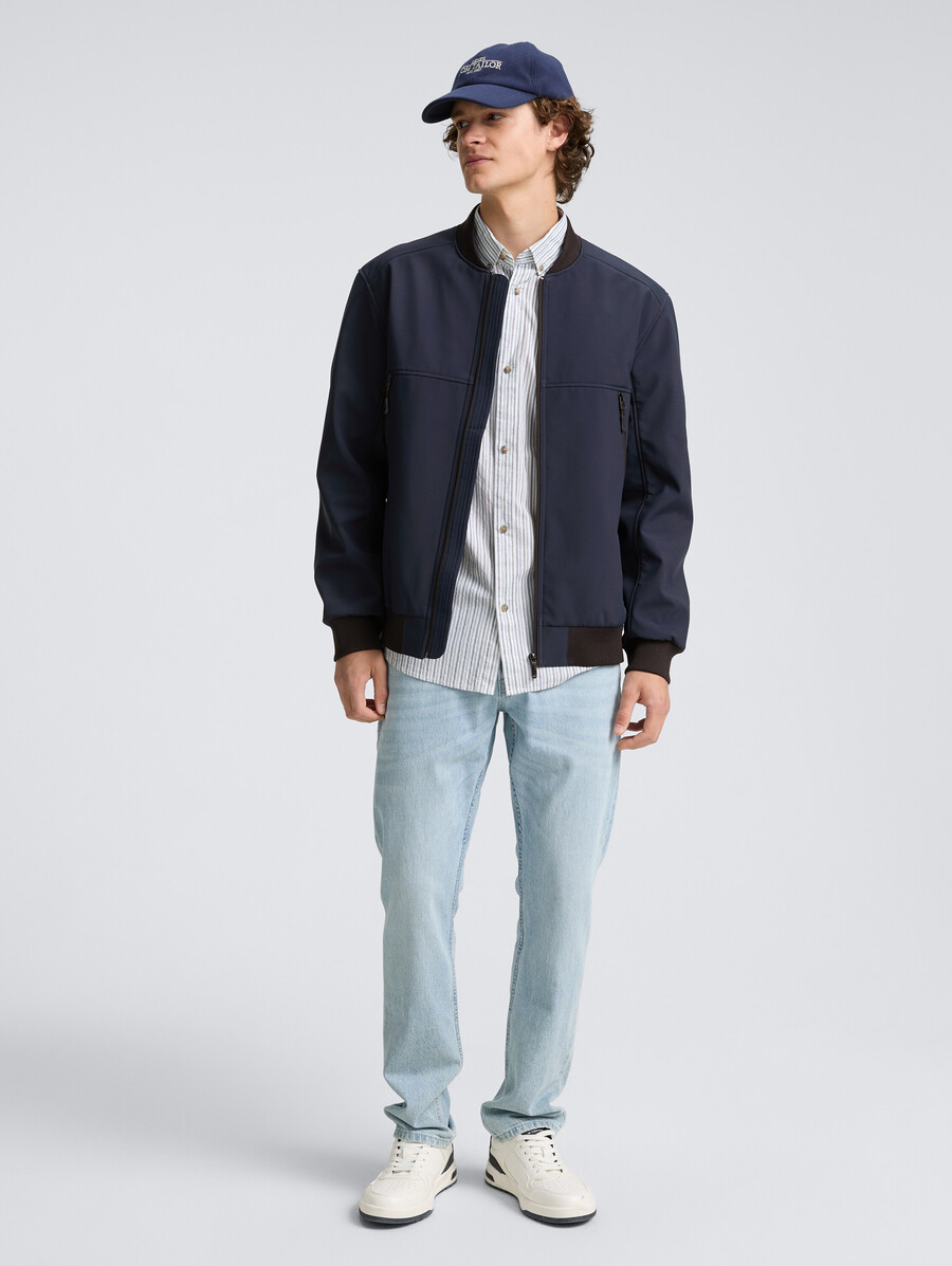 veste softshell style bomber