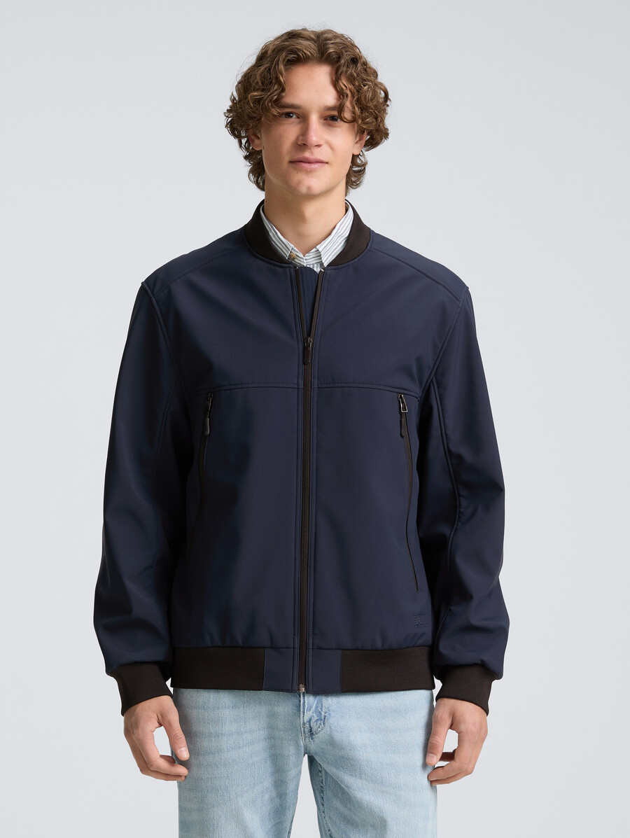 veste softshell style bomber