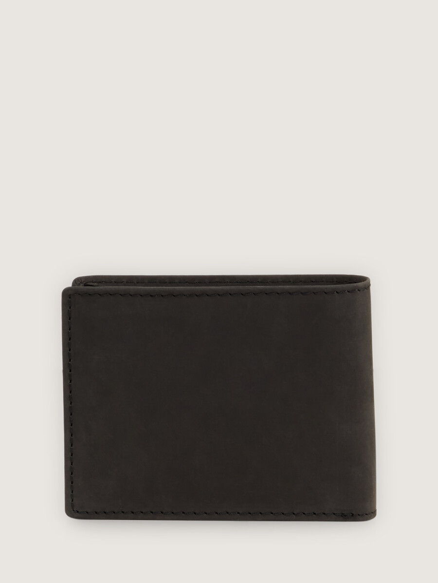 portefeuille en cuir ttron