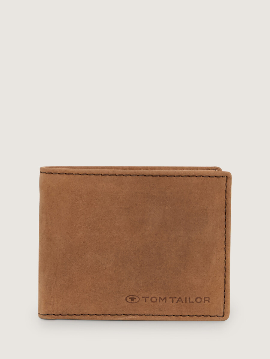 portefeuille en cuir ttron