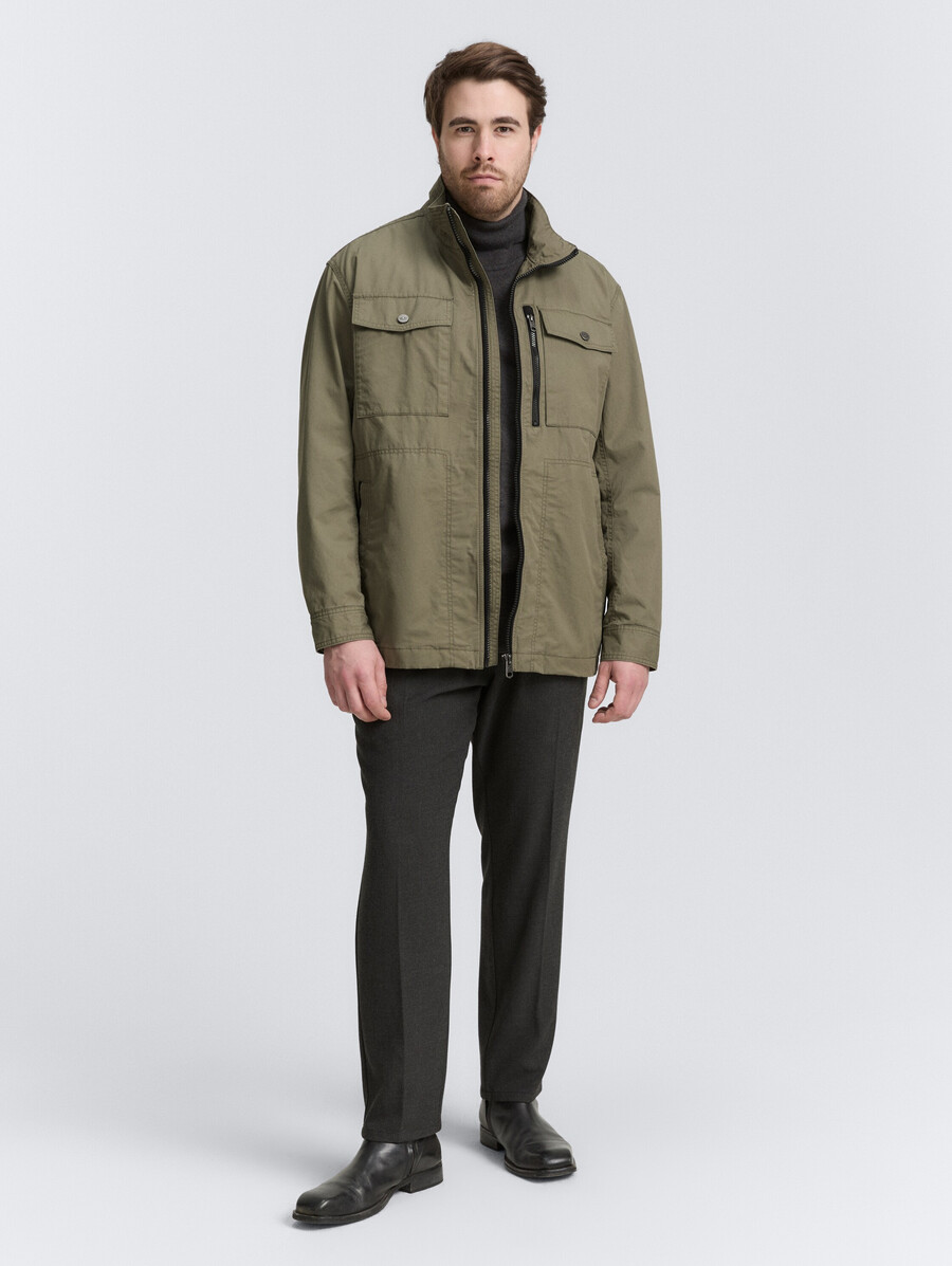 veste de terrain en coton grande taille