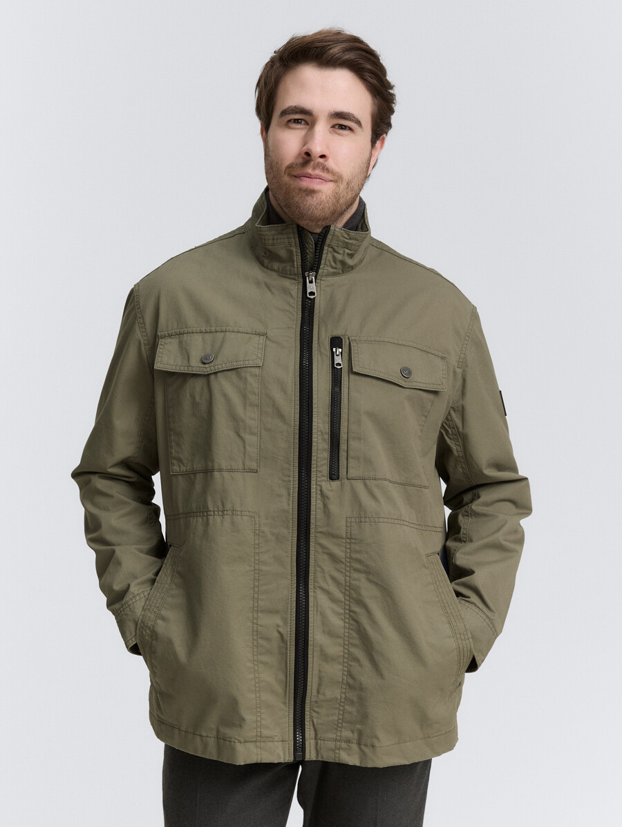 veste de terrain en coton grande taille