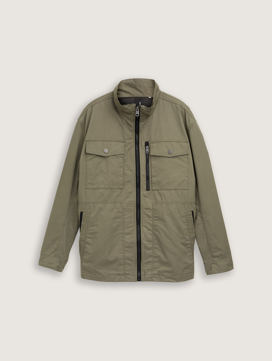 veste de terrain en coton grande taille