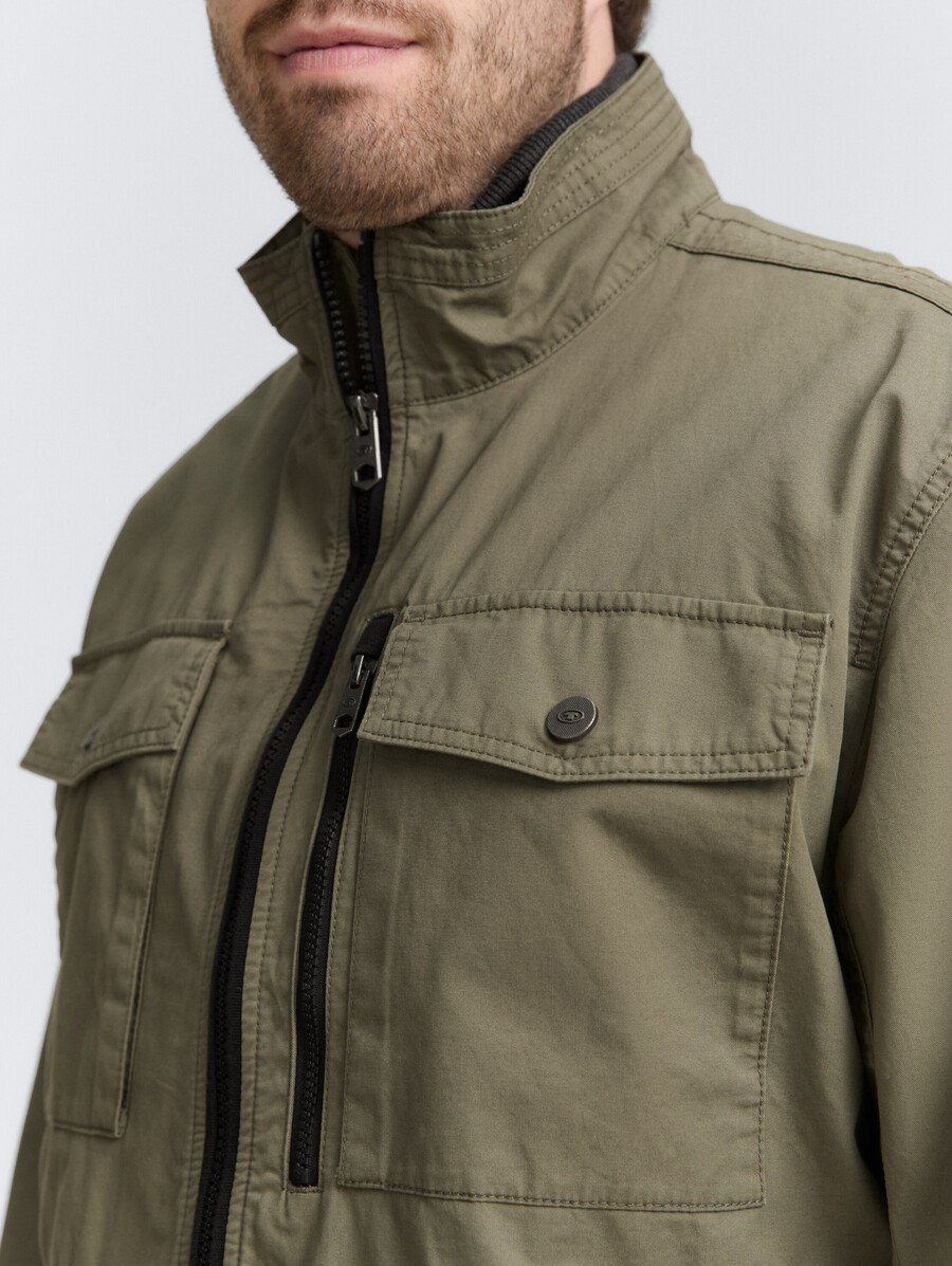 veste de terrain en coton grande taille