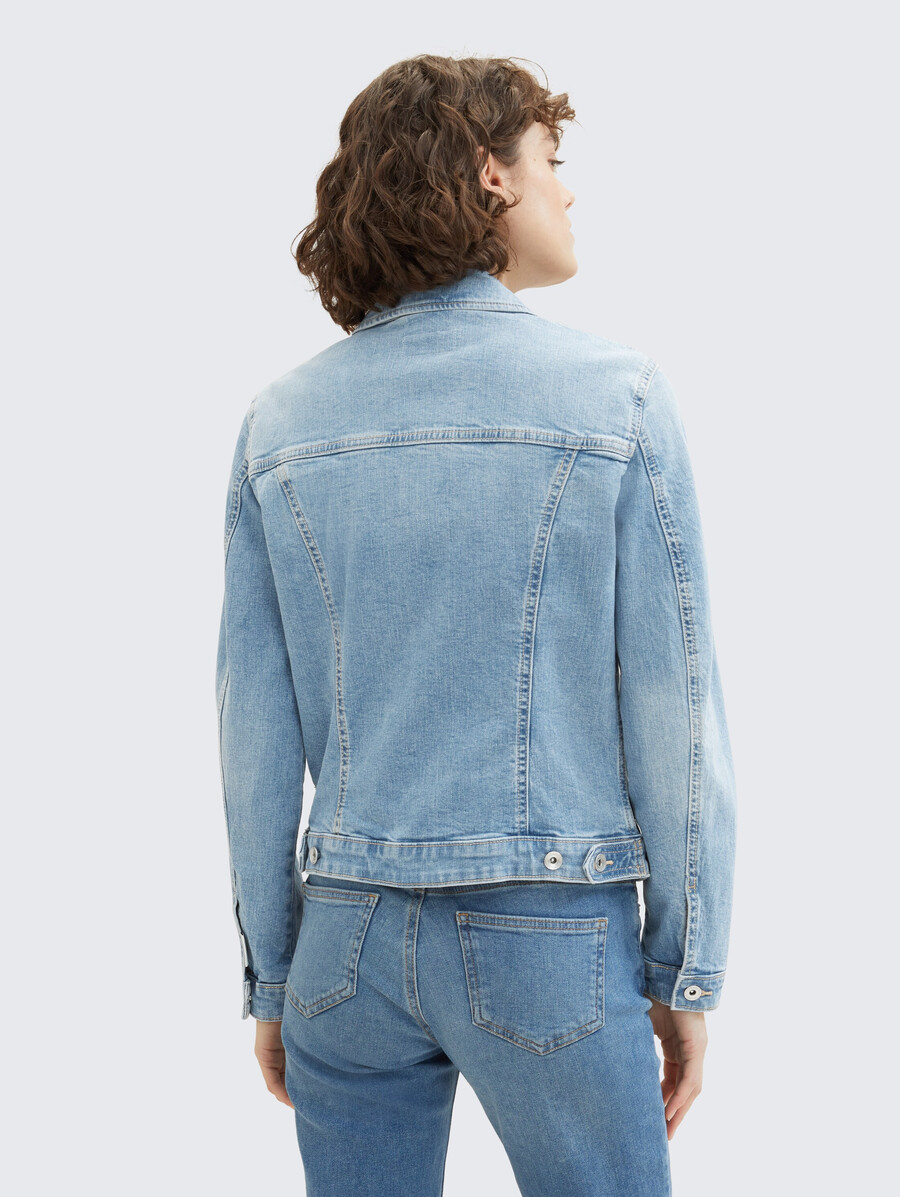 veste en jean en coton recyclé