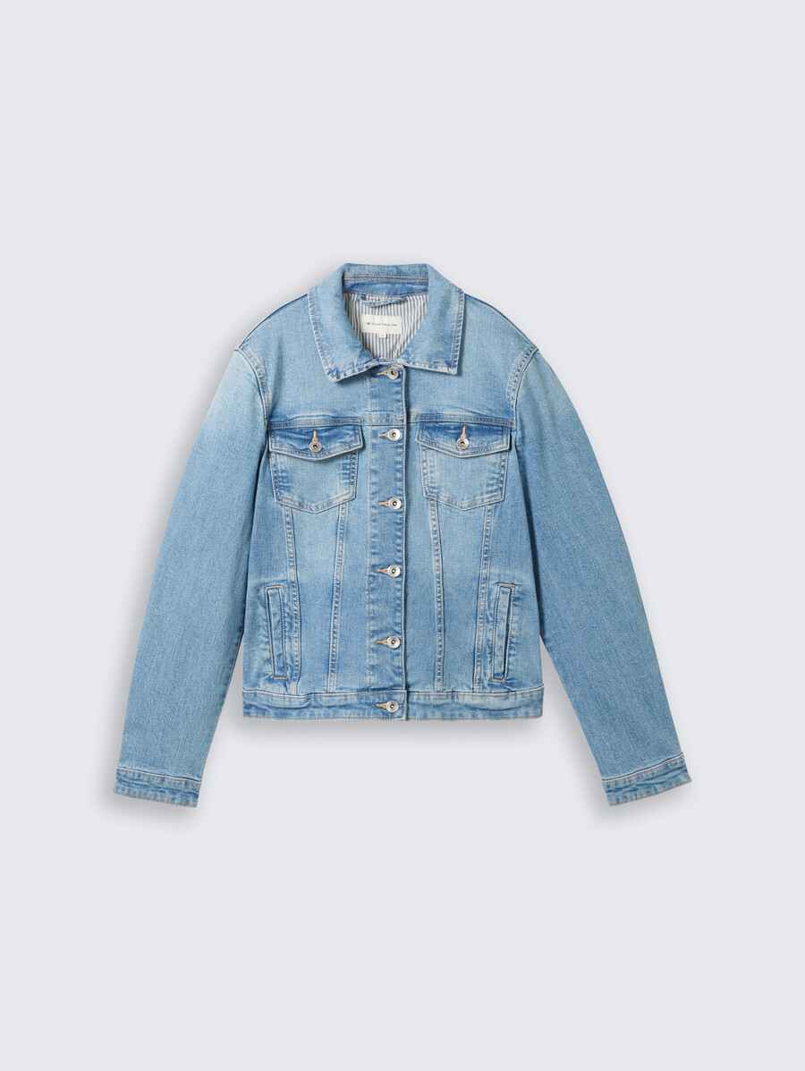 veste en jean en coton recyclé