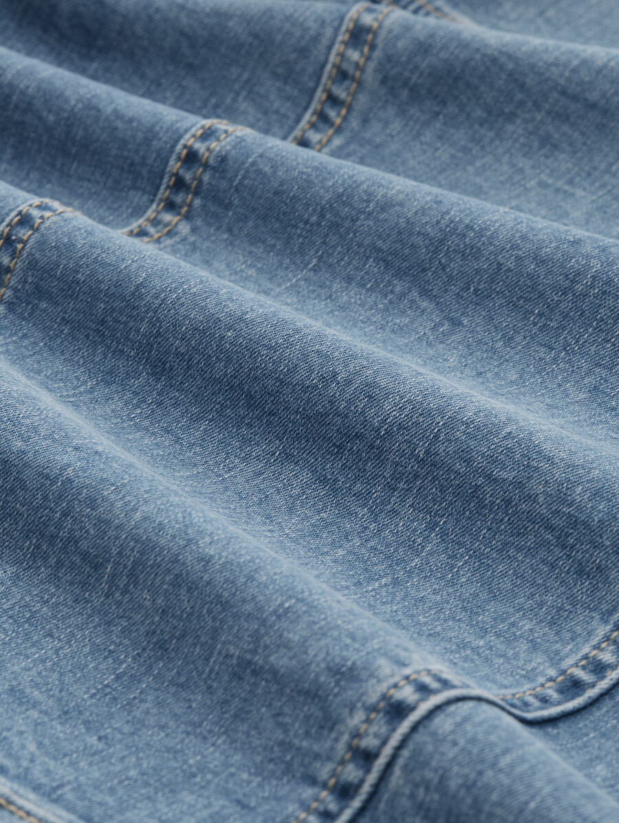 veste en jean en coton recyclé