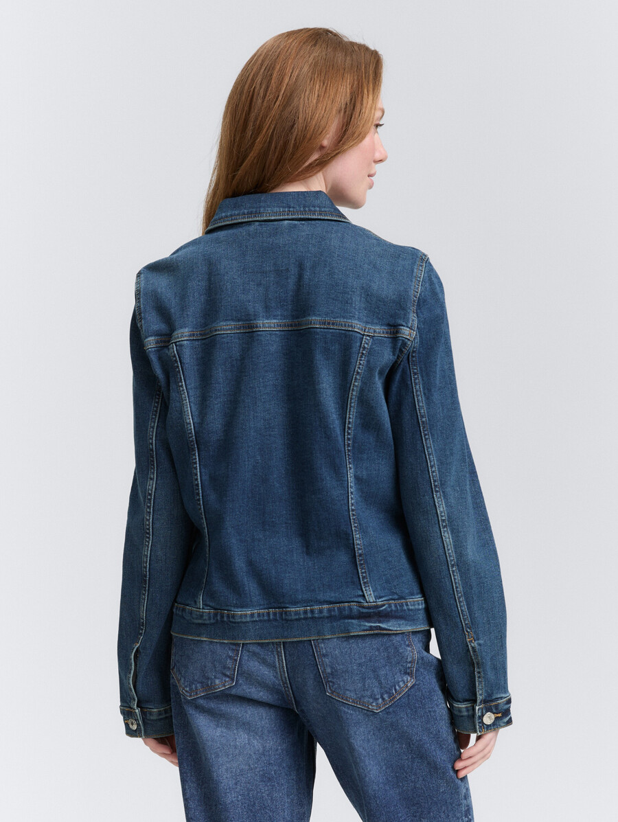 veste en jean en coton bio
