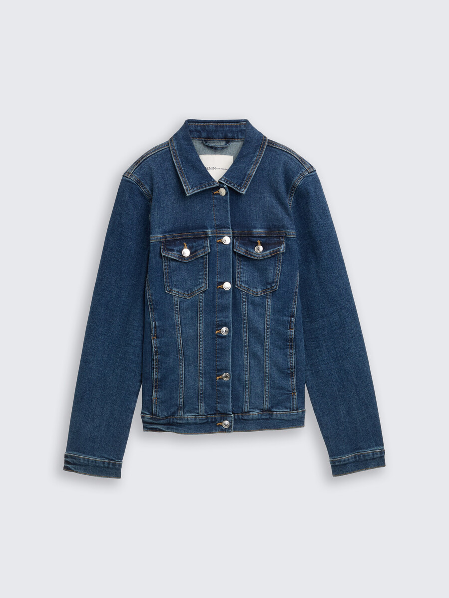 veste en jean en coton bio